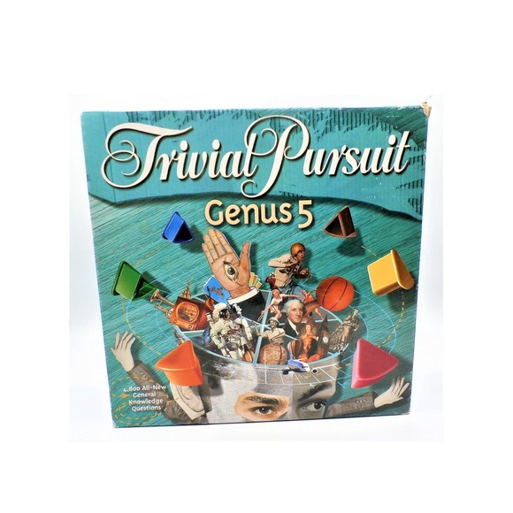Trivial Pursuit Genus 5 Game 4800 All New Questions Family Fun Hasbro sealed - Picture 1 of 7